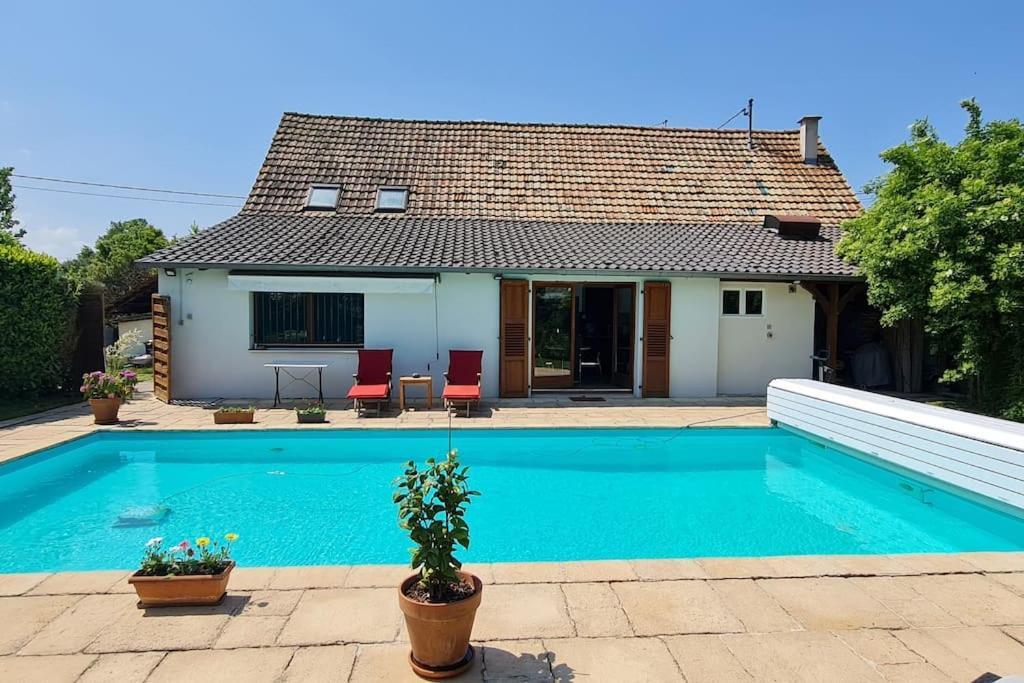 Alsace Bas-Rhin Logis Independant Avec Piscine Privee Apartment Alteckendorf Екстериор снимка