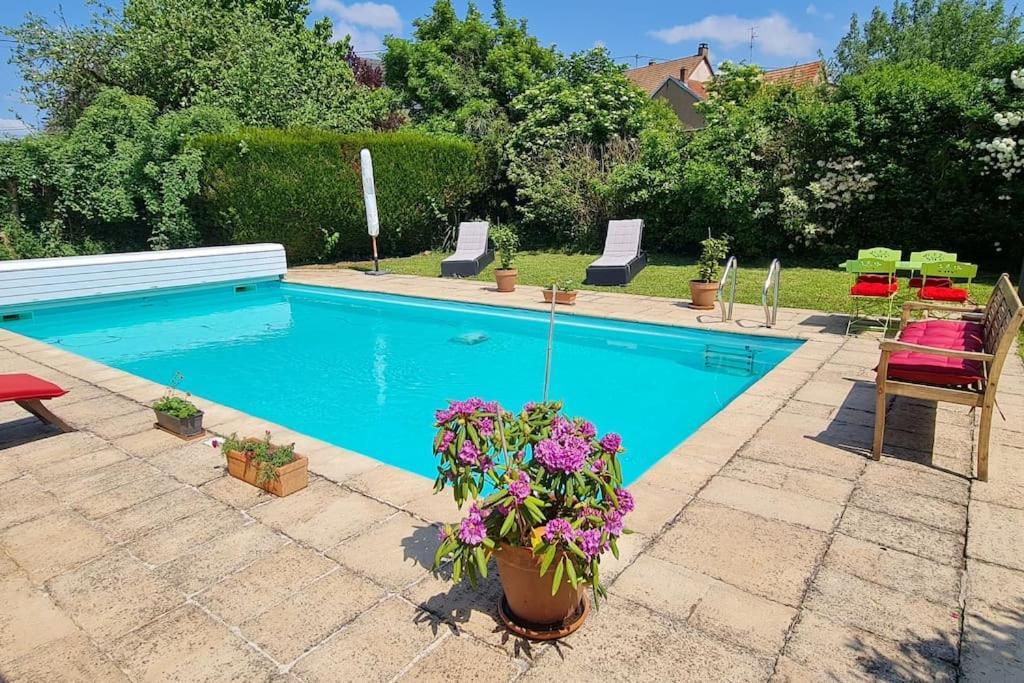 Alsace Bas-Rhin Logis Independant Avec Piscine Privee Apartment Alteckendorf Екстериор снимка